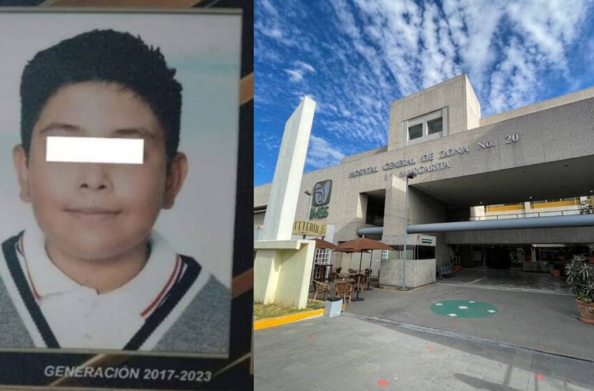 La muerte de Sebastián, un adolescente de 14 años, llevó a su familia a denunciar presunta negligencia médica en el IMSS La Margarita. IMAGEN: El Incorrecto.