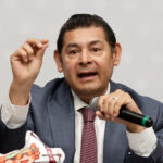 Armenta aseguró que no se otorgarán permisos para desarrollos inmobiliarios en el Ecoparque Malinche ni en zonas cercanas al futuro Parque de Economía Circular. FOTO: Mediatik.