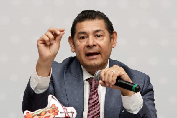 Armenta aseguró que no se otorgarán permisos para desarrollos inmobiliarios en el Ecoparque Malinche ni en zonas cercanas al futuro Parque de Economía Circular. FOTO: Mediatik.