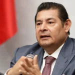 Alejandro Armenta pidió “prudencia y mesura” a la diputada Nayeli Salvatori tras difundir un video parodiando el accidente en la Ibero CDMX. FOTO: Agencia Enfoque.