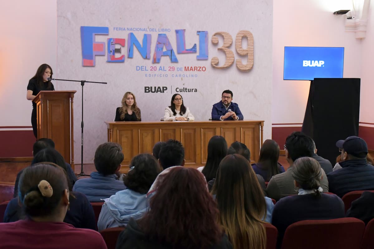 BUAP alista la edición 39 de la FENALI con 416 actividades y más de 400 invitados