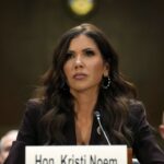 Trump anunció que el senador Markwayne Mullin sustituirá a Kristi Noem como secretario de Seguridad Nacional a partir del 31 de marzo de 2026. FOTO: Getty Images.