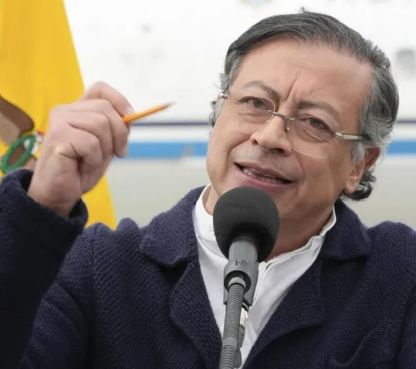 El presidente de Colombia, Gustavo Petro, fue señalado como “objetivo prioritario” en investigaciones de la DEA por presuntos lazos con el narcotráfico. FOTO: EFE.