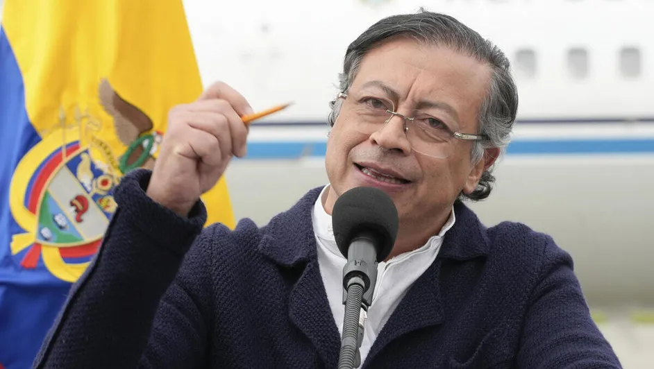 El presidente de Colombia, Gustavo Petro, fue señalado como “objetivo prioritario” en investigaciones de la DEA por presuntos lazos con el narcotráfico. FOTO: EFE.