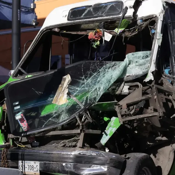 En enero de 2026 se registraron 32 accidentes relacionados con unidades del transporte público en Puebla. FOTO: El Sol de Puebla.