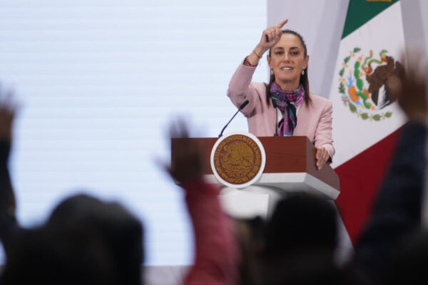 Claudia Sheinbaum es la mandataria más popular de América Latina con 72.3% de aprobación. FOTO: vía El Siglo de Durango.