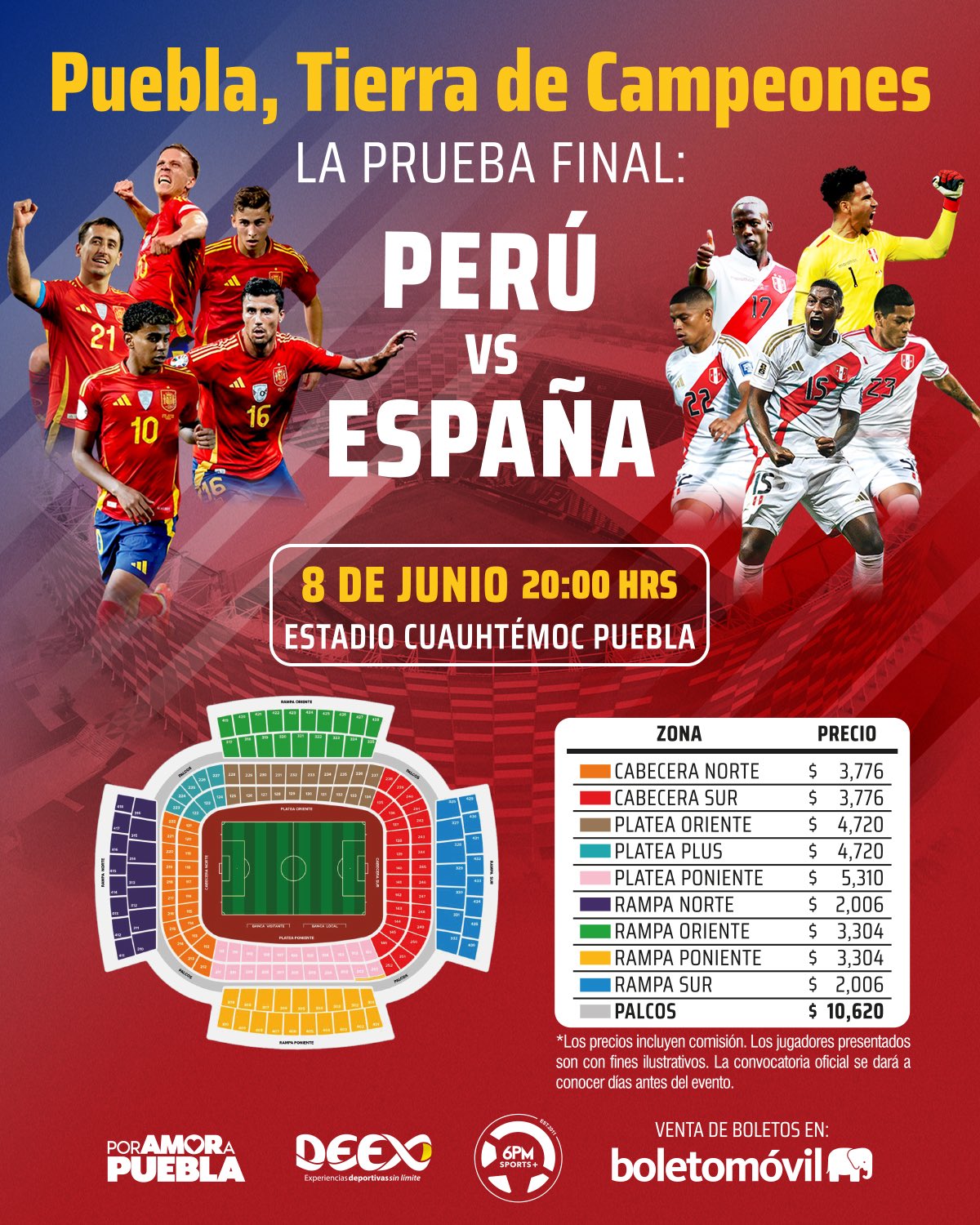 Perú vs España
