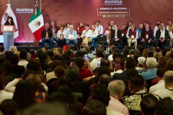 Morena renovará su dirigencia nacional el próximo 3 de mayo. FOTO: INFP Morena.