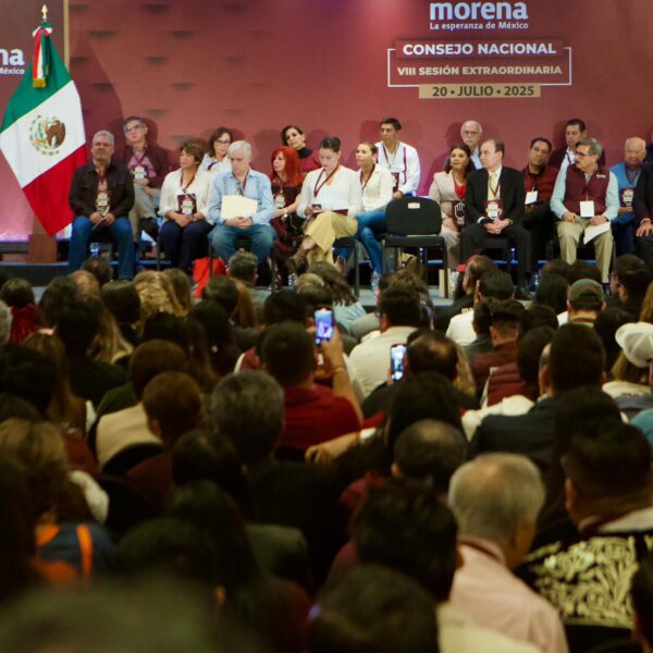 Morena renovará su dirigencia nacional el próximo 3 de mayo. FOTO: INFP Morena.