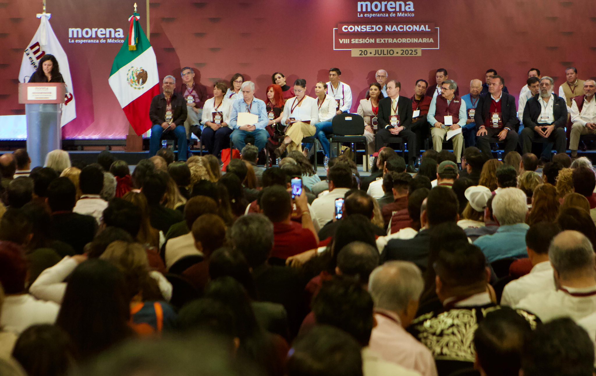 Morena renovará su dirigencia nacional el próximo 3 de mayo. FOTO: INFP Morena.