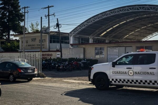 Ahora en Tlaxcala; activan protocolos de emergencia tras localizar amenaza de tiroteo en tres escuelas. FOTO: Intlax.