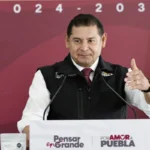 Armenta asegura que el Parque de Economía Circular en San José Chiapa no vulnerará la propiedad de los ejidatarios. FOTO: Almanaque.