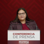 Citlalli Hernández asume la Comisión de Elecciones de Morena tras dejar la Secretaría de las Mujeres. IMAGEN: Captura de pantalla Morena.