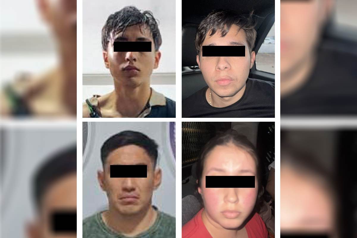 Detienen a cuatro presuntos responsables del asesinato de una familia en la alcaldía Azcapotzalco; exnovio de una víctima sería el autor material. FOTO: SSC CDMX.