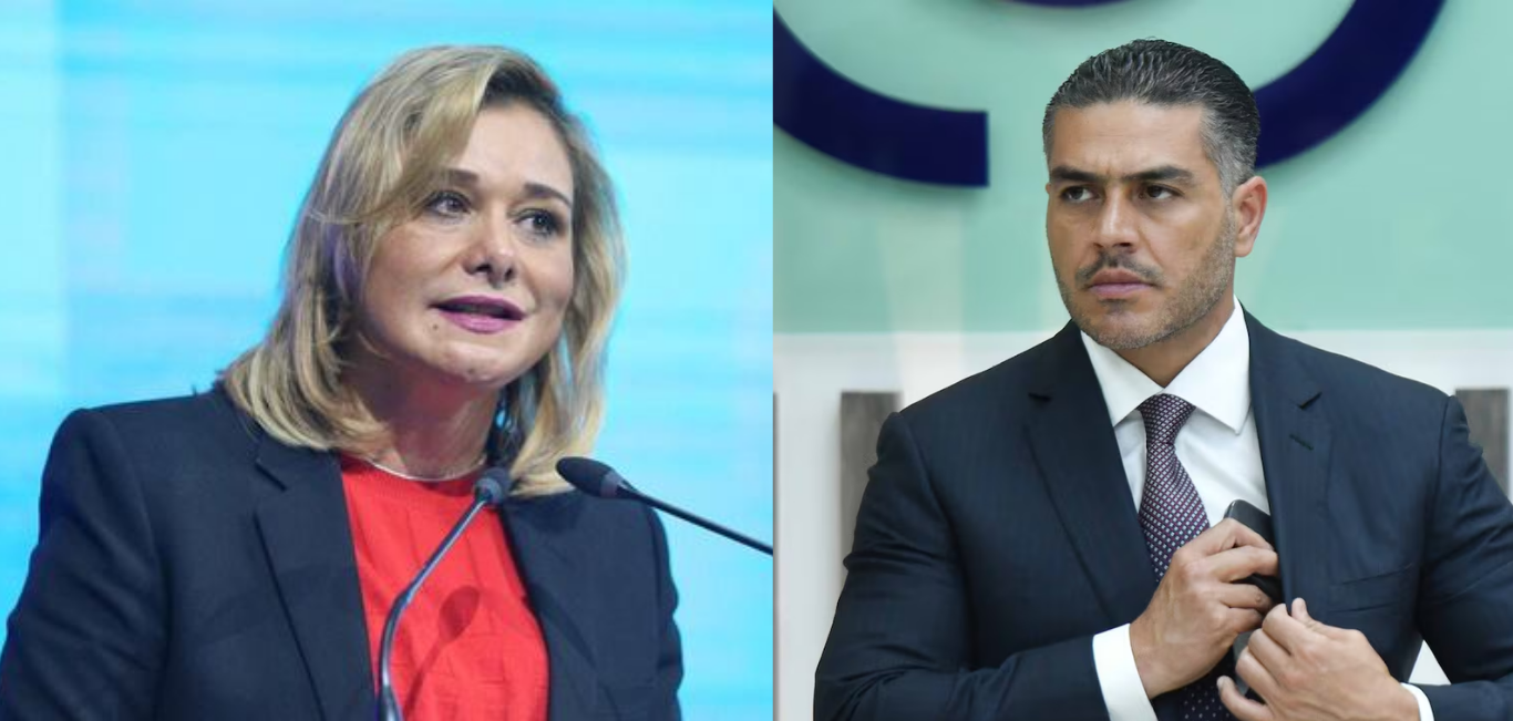 La gobernadora de Chihuahua, Maru Campos, se reunió con Omar García Harfuch por el caso de agentes de la CIA en la entidad. IMAGEN Punto Equis.