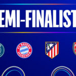 Listas las semifinales de Champions. Bayern vs PSG Arsenal vs Atlético de Madrid. IMAGEN: UEFA Champions League.