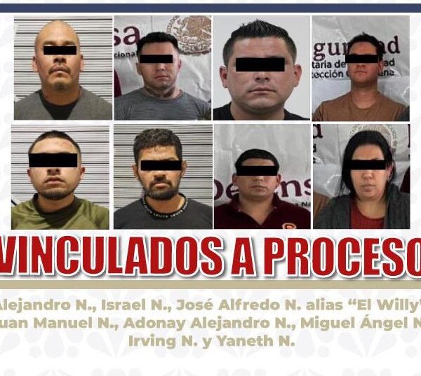 FGE vinculó a proceso a 8 personas más por el secuestro y ejecución de 5 hombres cuyos cuerpos fueron abandonados en Los Fuertes en abril de 2025. IMAGEN: Fiscalía de Puebla.