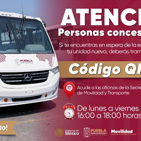 Más de 3 mil nuevas unidades ya circulan en Puebla como parte del programa estatal de modernización. IMAGEN: X MTGobPue.