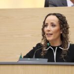 Susana Riestra calificó como "innecesario" crear una nueva figura de ciberasedio y propuso, en su lugar, fortalecer el delito de ciberacoso ya existente en Puebla. FOTO: Síntesis.