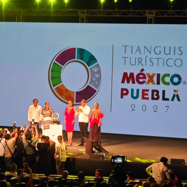 Puebla toma la estafeta para ser sede del Tianguis Turístico 2027. FOTO: Entorno Turístico.