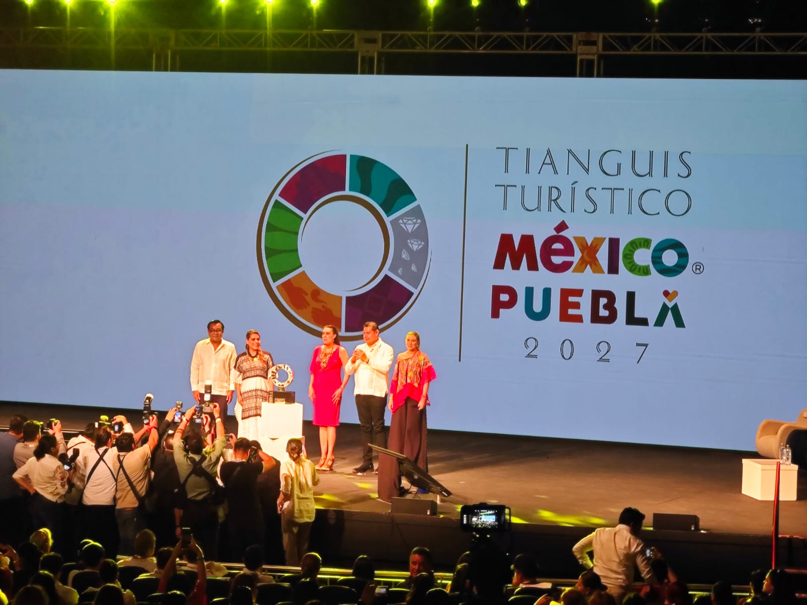 Puebla toma la estafeta para ser sede del Tianguis Turístico 2027. FOTO: Entorno Turístico.