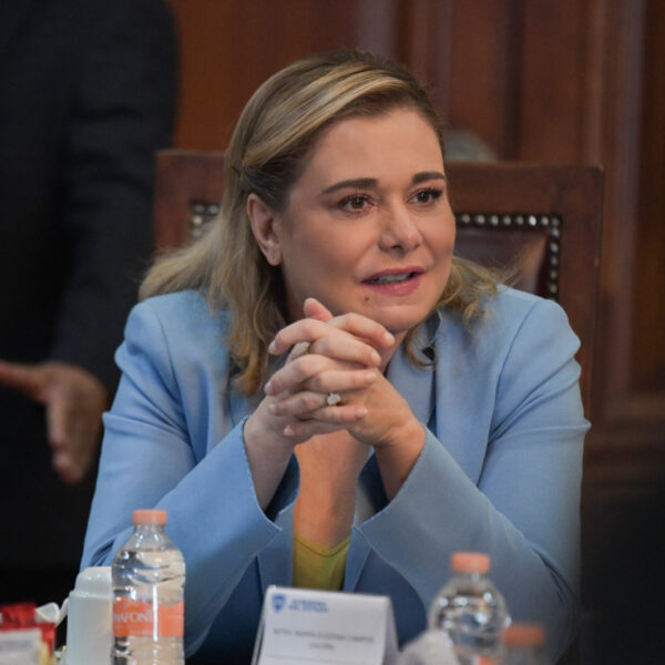 Maru Campos no va al Senado y rechaza comparecer por el caso CIA en Chihuahua. FOTO: Gobierno de Chihuahua.
