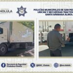 El tractocamión, un modelo 2024 de Hino Motors, fue ubicado tras un reporte ciudadano y, al confirmar su estatus, autoridades lo restituyeron a la empresa propietaria.