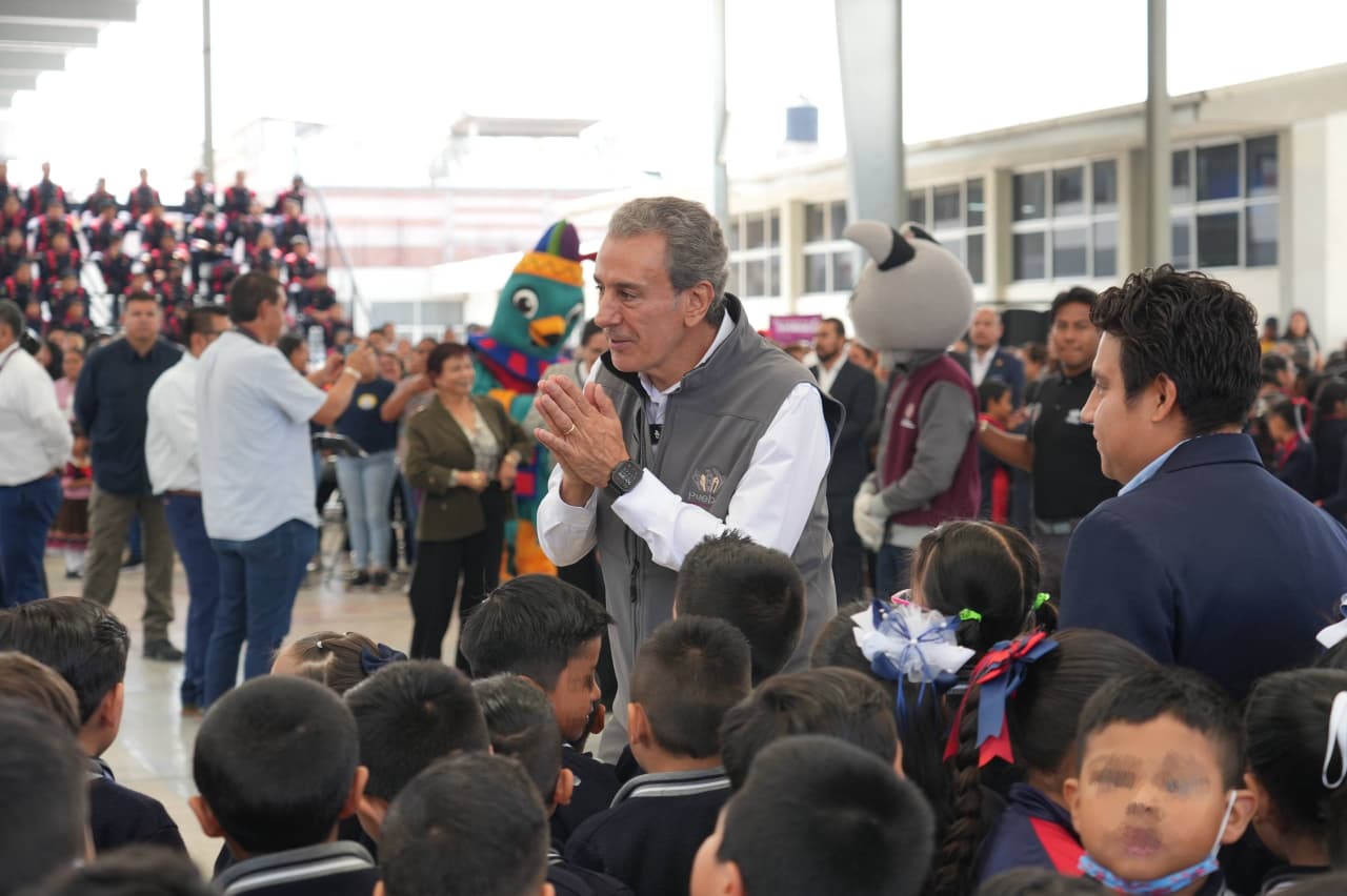 Ayuntamiento de Puebla impulsa programa Escuela Segura en plantel Gregorio de Gante