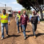 Avanza modernización vial en el Bulevar Apulco; supervisan la renovación de casi dos kilómetros de vialidad.