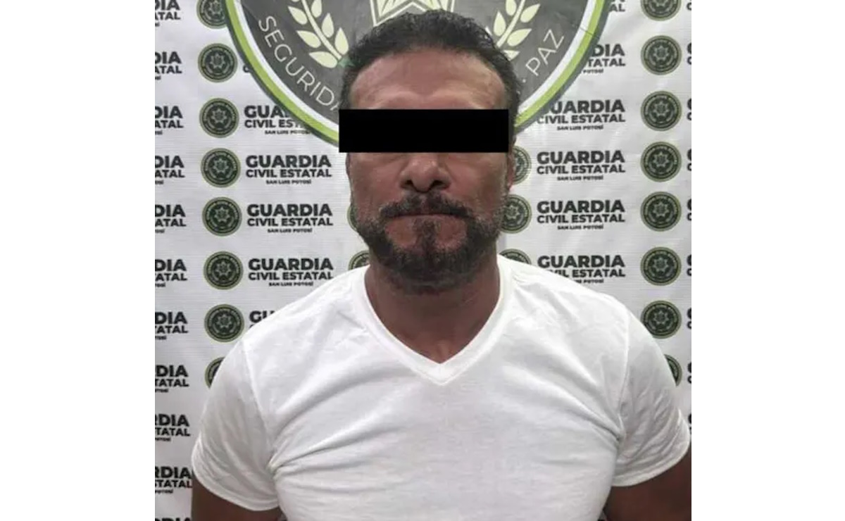 Alberto 'N' permanecerá en prisión preventiva por acusaciones de violencia familiar. FOTO: Guardia Civil Estatal SLP.