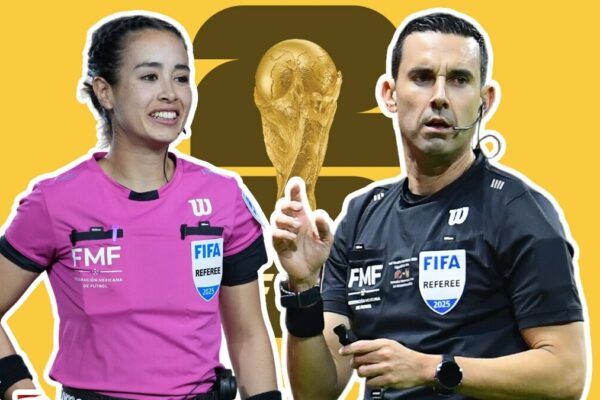 Histórico: Katia Itzel García será central en el Mundial 2026; César Arturo Ramos repite por tercera vez. IMAGEN: Mediotiempo.