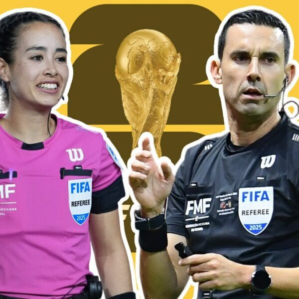 Histórico: Katia Itzel García será central en el Mundial 2026; César Arturo Ramos repite por tercera vez. IMAGEN: Mediotiempo.