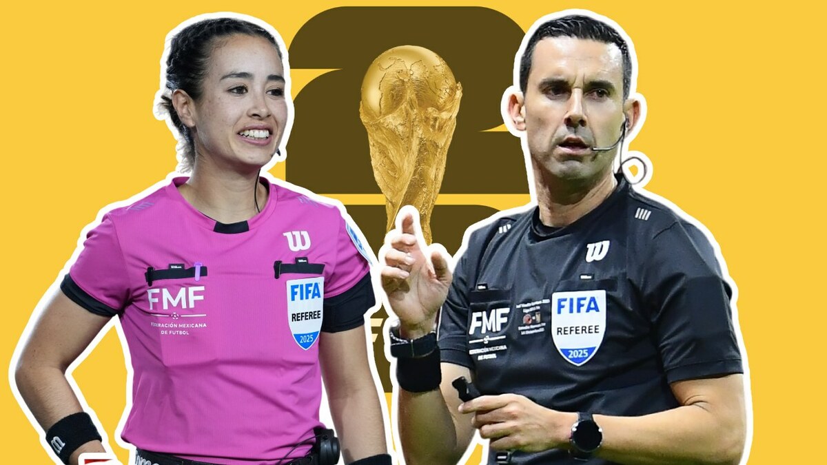 México define su arbitraje para 2026: Katia Itzel debuta y César Ramos va por su tercer Mundial