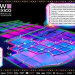 Habrá cierres viales en el Centro Histórico de Puebla por el Festival Glow del 11 al 19 de abril. IMAGEN: Parques y Convenciones Puebla.