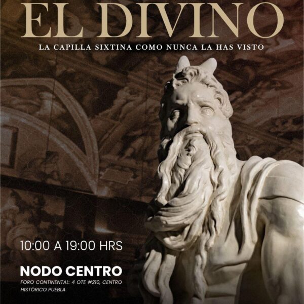 Una exposición del artista renacentista, Miguel Ángel, llega a Puebla con reproducciones y una experiencia inmersiva.