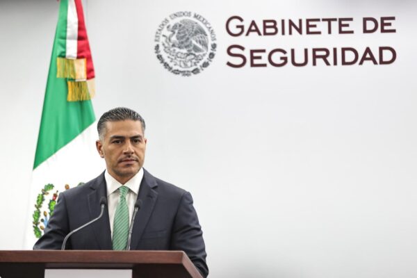 Autoridades federales desarticularon una red de huachicol fiscal que operaba con empresas fachada. FOTO: X @GabSeguridadMX.