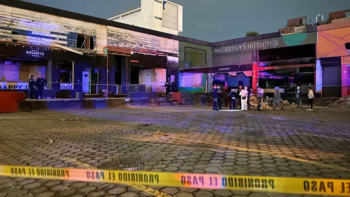 Hallan aparentes restos humanos en inmueble abandonado de Avenida Juárez en Puebla. FOTO: El Sol de Puebla.