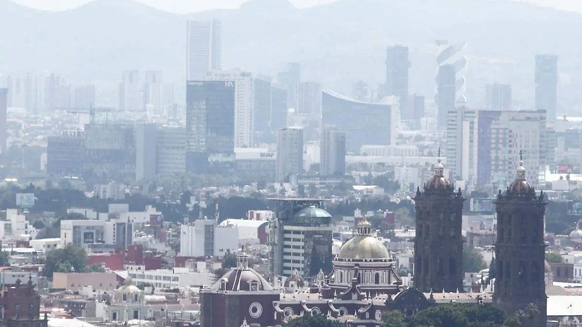 El área metropolitana de Puebla enfrenta los niveles más altos niveles de contaminación del país FOTO: El Sol de México.