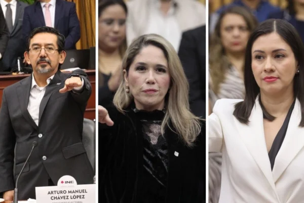 Nuevos consejeros del INE asumieron funciones y prometieron recuperar la confianza ciudadana rumbo a 2027. FOTOS: INE.