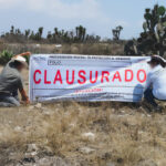 La Profepa clausuró 45 hectáreas de lotificación ilegal en la Reserva de la Biosfera Tehuacán-Cuicatlán. FOTO: Gobierno de México.