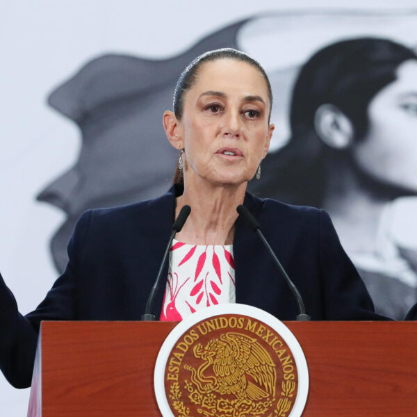 Sheinbaum cuestionó la metodología del informe de la ONU y explico que esta es la razón del rechazo. FOTO: EFE.