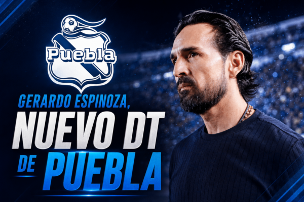 Gerardo Espinoza, el elegido para liderar al Club Puebla. IMAGEN: 365Scores.