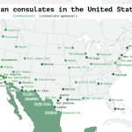 El gobierno de Trump anunció la revisión de los 53 consulados mexicanos en Estados Unidos al considerar que pueden ser centros políticos en su contra. IMAGEN: vía Reddit,