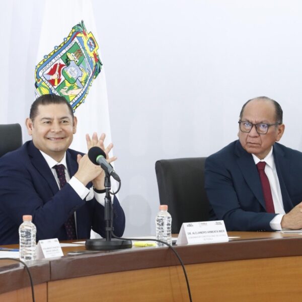 “Por hoy no se los presto”: Armenta descarta salida de Aguilar Pala de Segob. FOTO: vía El Referente.