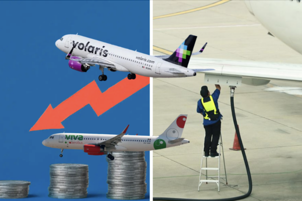 Pérdidas Volaris y Viva Aerobus