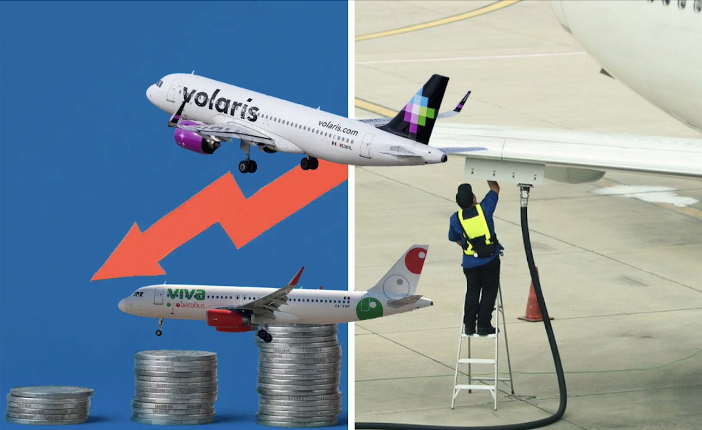 Viva Aerobus y Volaris amplían pérdidas en el primer trimestre por alza en combustible
