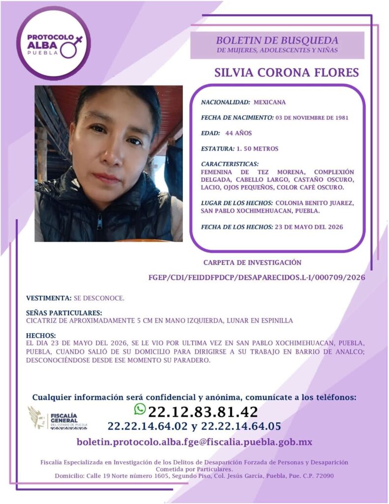 Javi Corona denuncia desaparición de su mamá; activan Protocolo Alba en Puebla