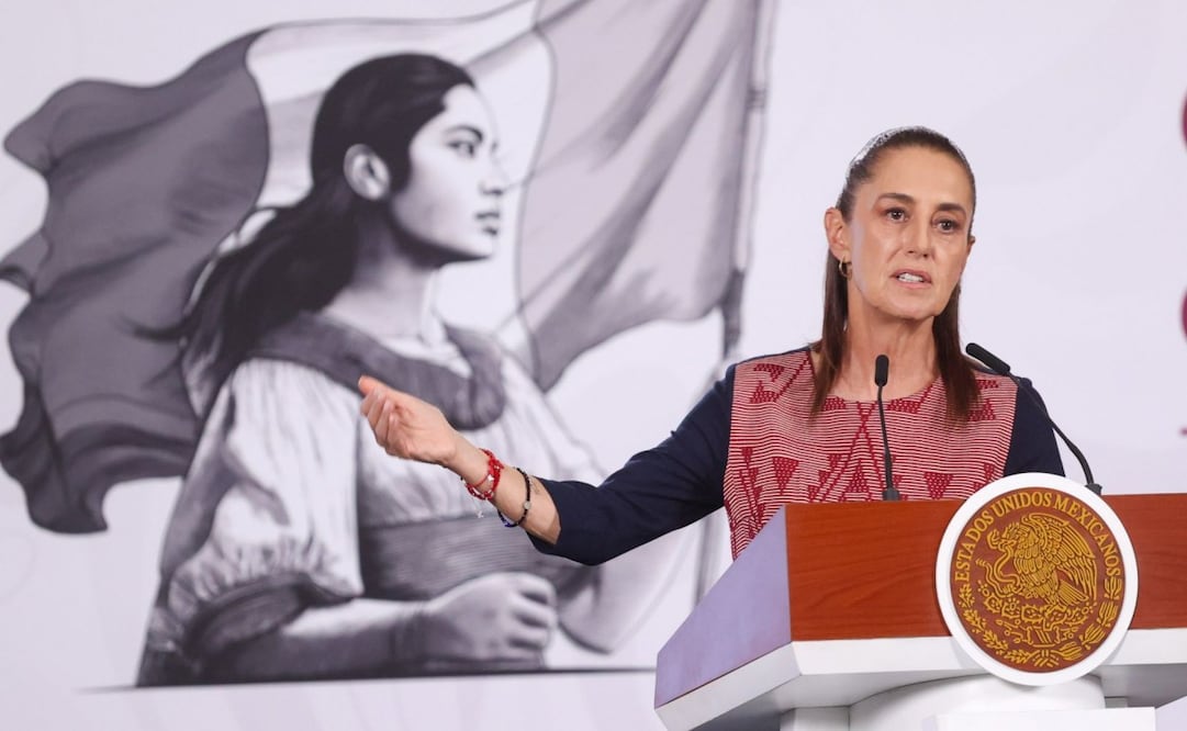 “No vean TV Azteca”, lanzó Claudia Sheinbaum; señala campaña en su contra. FOTO: vía El Universal.