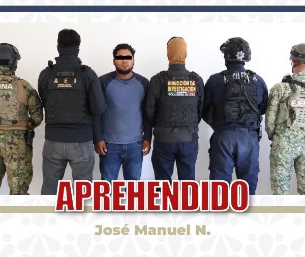 Cae integrante de la "Operativa Barredora" ligado al homicidio de Amado Corcuera. IMAGEN: Fiscalía de Puebla.