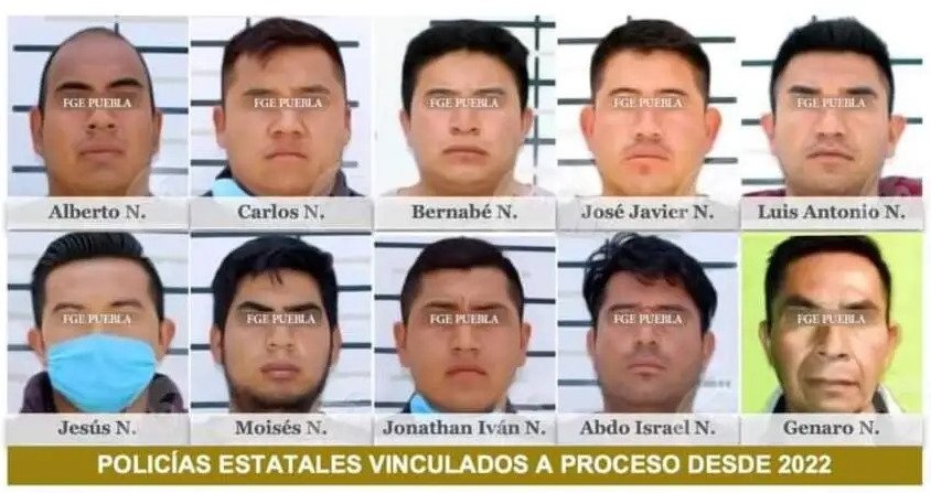 Pobladores de Coyomeapan acusan impunidad; absuelven a 10 policías estatales acusados de multihomicidio